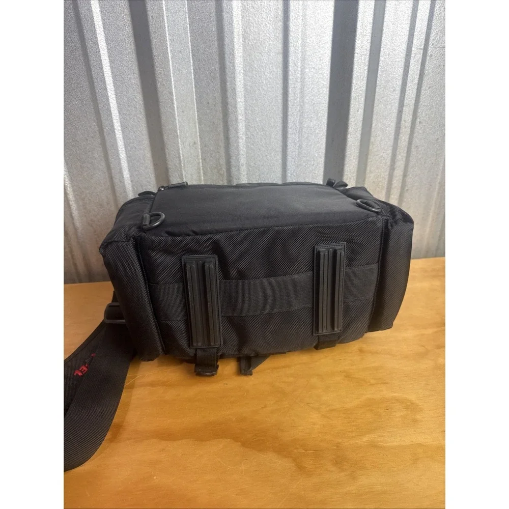Canon Rebel Camera Gadget Accessories Bag Travel Case Black w/ Shoulder Strap